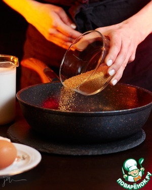 Горшочки с карамелью Горшочки с карамелью