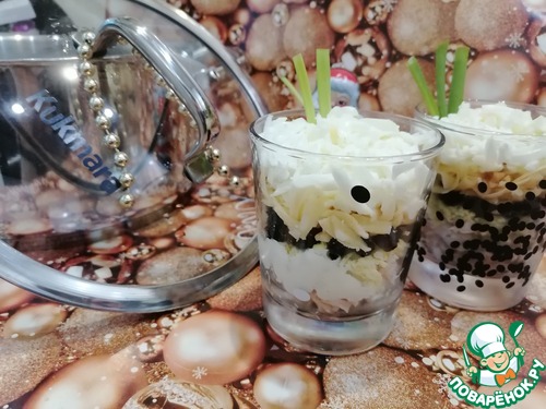 Салат-коктейль с черносливом Салат-коктейль с черносливом