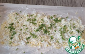 Закусочный рулет с красной рыбой Закусочный рулет с красной рыбой