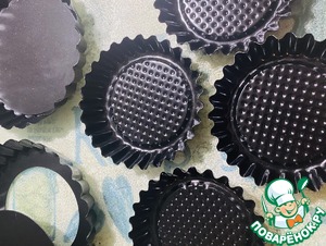 Корзиночки из гречневой муки с кремом Корзиночки из гречневой муки с кремом