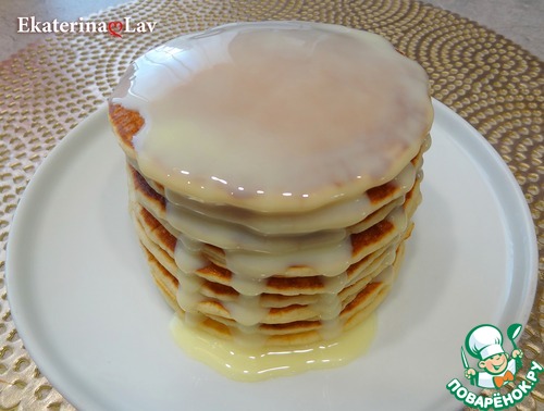 Панкейки на кефире