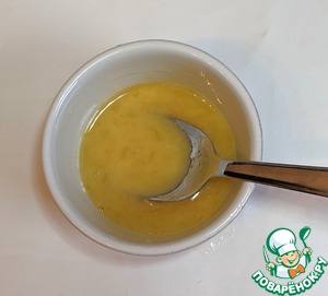 Миндальный пирог с базиликом