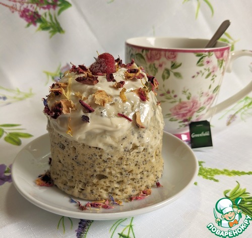 Быстрый весенний кекс из СВЧ Быстрый весенний кекс из СВЧ