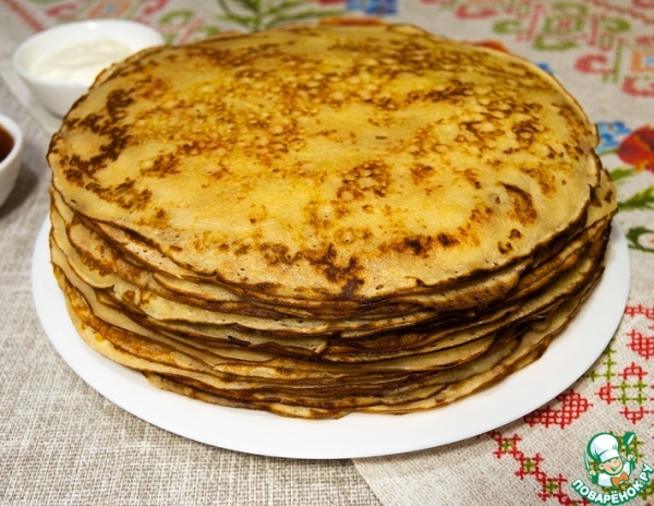 Заварные блины на кефире "Вкусные" Заварные блины на кефире "Вкусные"