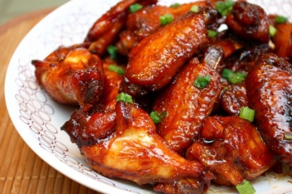 Крылышки в маринаде с медом в духовке