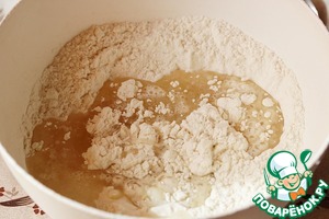 Галета с картофелем и рыбой