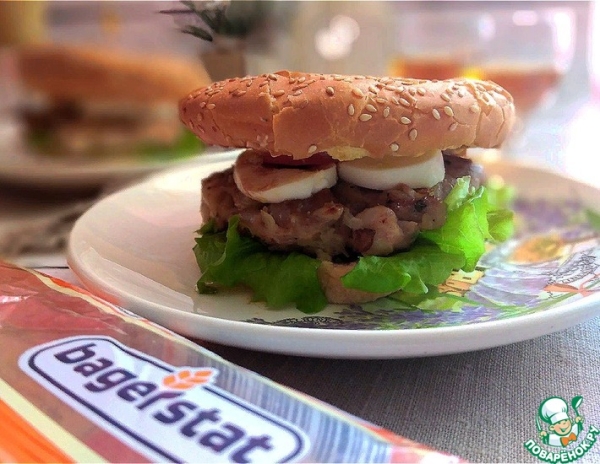 Чикенбургер "Капрезе"