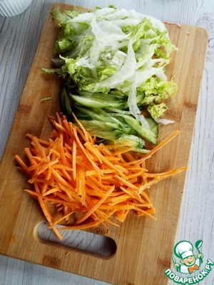 Чизбургер с сочным салатом Чизбургер с сочным салатом