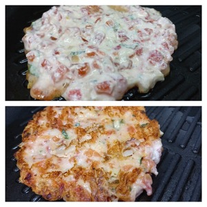 Чизбургер с томатной котлетой "Доматокефтедес" Чизбургер с томатной котлетой "Доматокефтедес"