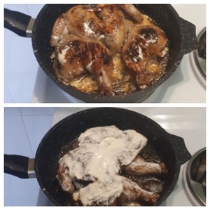 Цыпленок в сметане Цыпленок в сметане