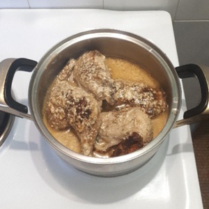 Цыпленок в сметане Цыпленок в сметане