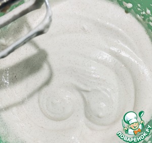 Десерт из гранатового компота с манкой