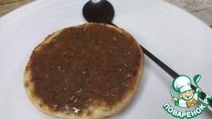 Десертный бургер "Сладкоежка" Десертный бургер "Сладкоежка"