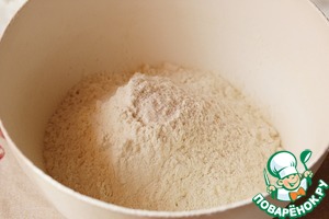 Галета с картофелем и рыбой