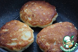 Творожно-яблочные оладьи без яиц Творожно-яблочные оладьи без яиц