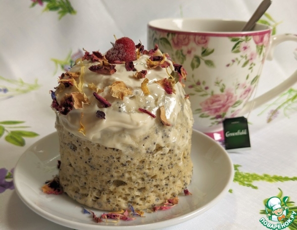 Быстрый весенний кекс из СВЧ Быстрый весенний кекс из СВЧ