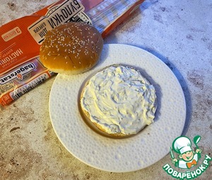 Фишбургер домашний Фишбургер домашний