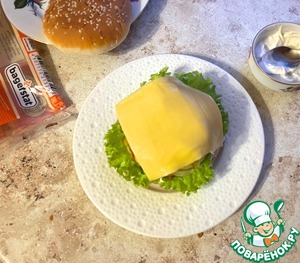 Фишбургер домашний Фишбургер домашний