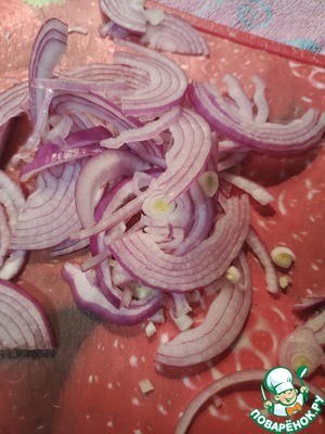 Фунчоза со свининой под соусом терияки