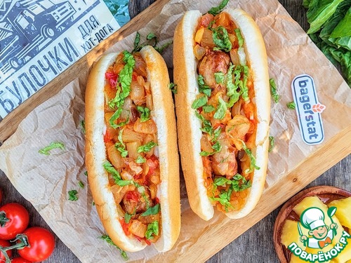 Хот-дог по-гавайски Хот-дог по-гавайски