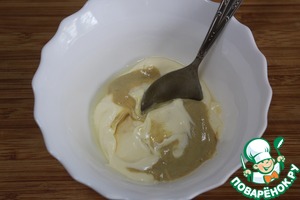 Хот-дог с быстрым горчичным соусом Хот-дог с быстрым горчичным соусом