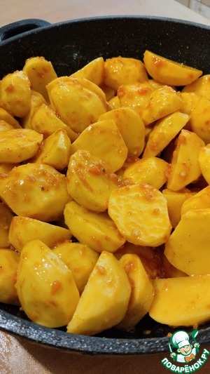 Картофель запеченный "С огоньком" Картофель запеченный "С огоньком"