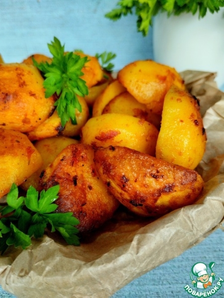 Картофель запеченный "С огоньком" Картофель запеченный "С огоньком"