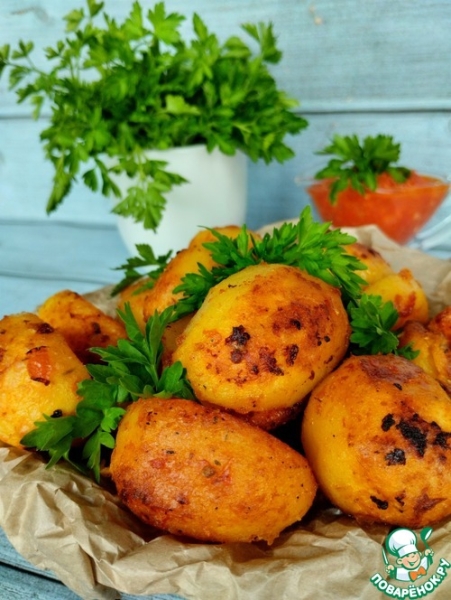 Картофель запеченный "С огоньком" Картофель запеченный "С огоньком"