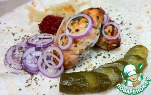 Котлеты из индейки на шпажках в духовке