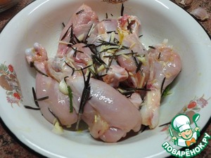 Куриные голени с лимонным картофелем Куриные голени с лимонным картофелем