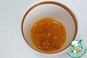 Легкий десерт с лимонным кремом