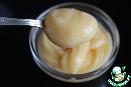 Легкий десерт с лимонным кремом