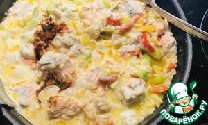 Не ризотто с семгой Не ризотто с семгой