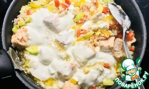 Не ризотто с семгой Не ризотто с семгой