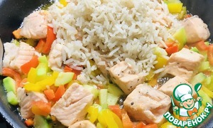 Не ризотто с семгой Не ризотто с семгой