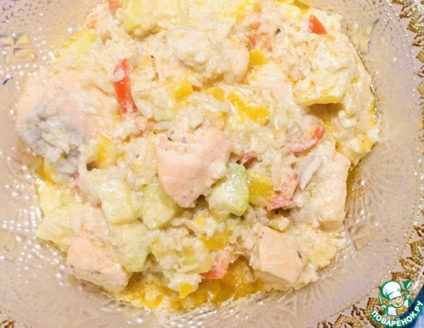 Не ризотто с семгой Не ризотто с семгой