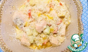 Не ризотто с семгой Не ризотто с семгой