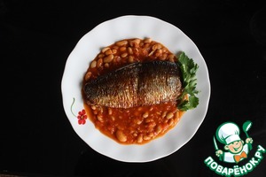 "Недооцененная" сельдь с фасолью "Недооцененная" сельдь с фасолью