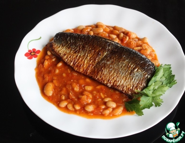 "Недооцененная" сельдь с фасолью "Недооцененная" сельдь с фасолью