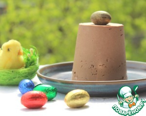 Пасхальный шоколадный десерт