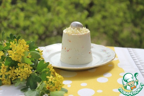 Пасхальный творожный десерт