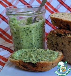 "Песто" с фетой и черемшой "Песто" с фетой и черемшой