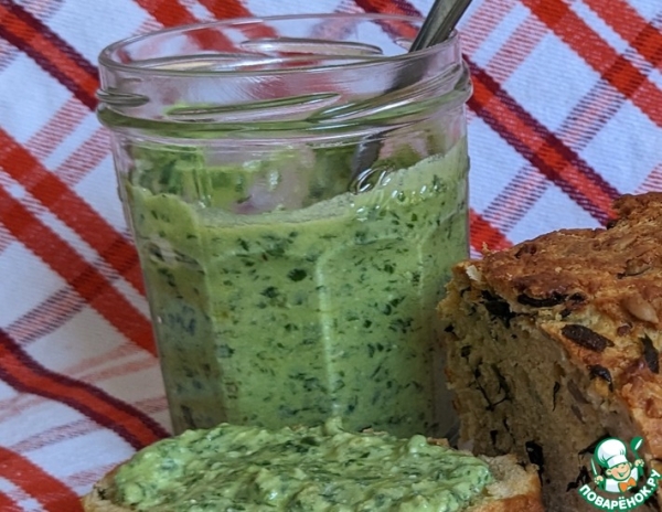 "Песто" с фетой и черемшой "Песто" с фетой и черемшой