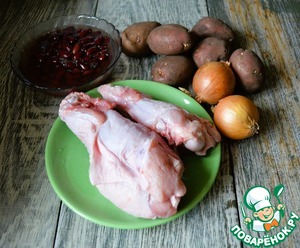 Рагу с картофелем и консервированной фасолью Рагу с картофелем и консервированной фасолью