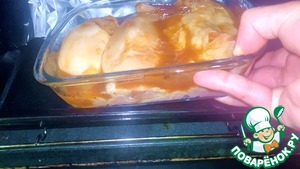 Рулетики из курицы с ветчиной