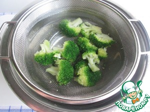 Салат из брокколи с шампиньонами Салат из брокколи с шампиньонами