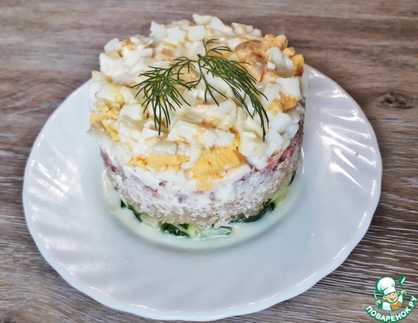 Салат из киноа и тунца Салат из киноа и тунца