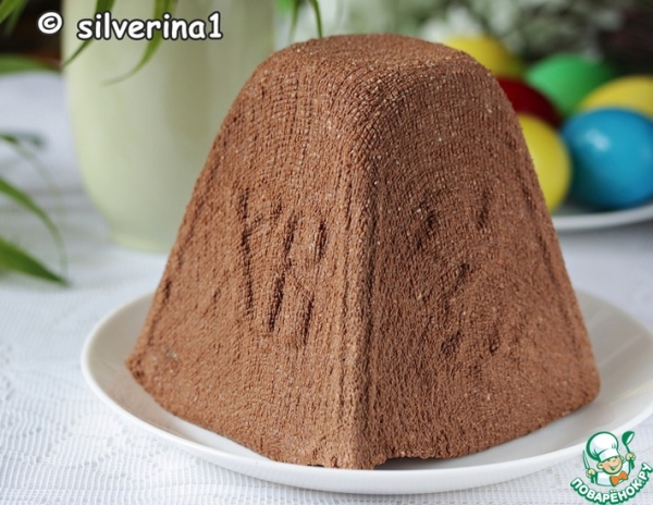 Шоколадно-апельсиновая пасха