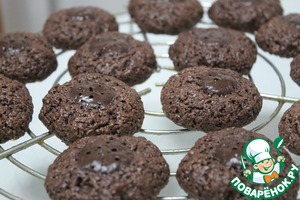 Шоколадное печенье с имбирем Шоколадное печенье с имбирем