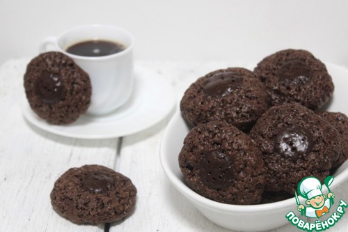 Шоколадное печенье с имбирем Шоколадное печенье с имбирем